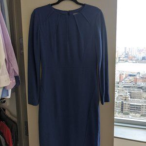 Blue Long Sleeved Power Dress (Nordstroms)